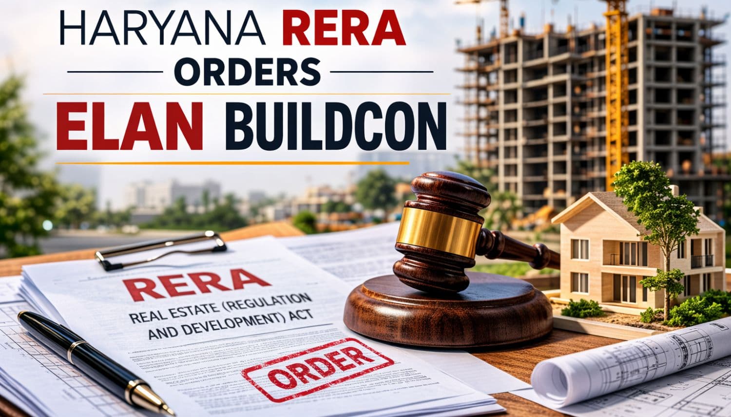 Haryana RERA orders Elan Buildcon to pay fixed returns, execute conveyance deed
