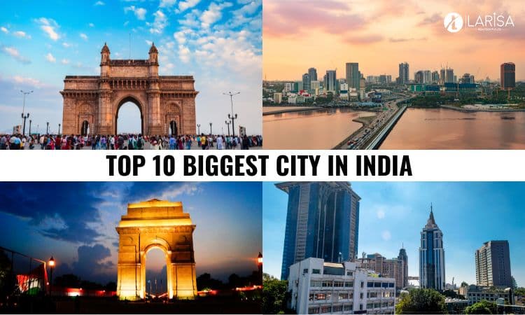 List of Biggest Cities in India 2025 | By Area, GDP & Population