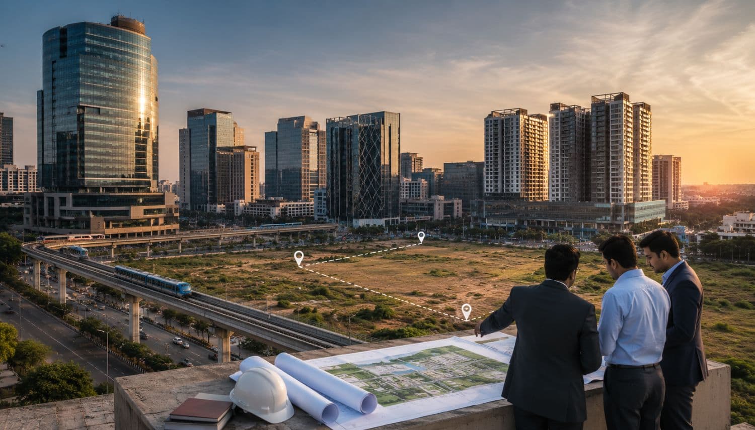commercial real estate market in Hyderabad