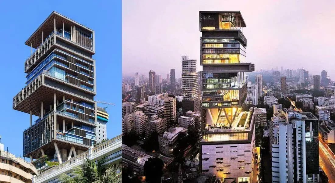 Mukesh Ambani House, Antilia – Price, Pictures | Net Worth & Other Facts