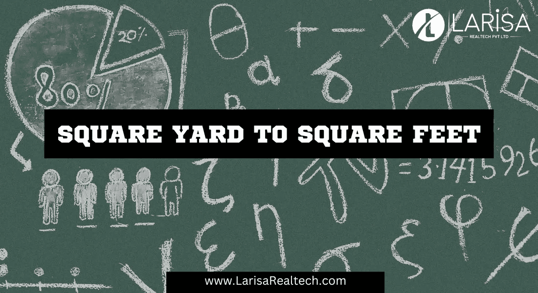 Convert Square Yard to Square Feet