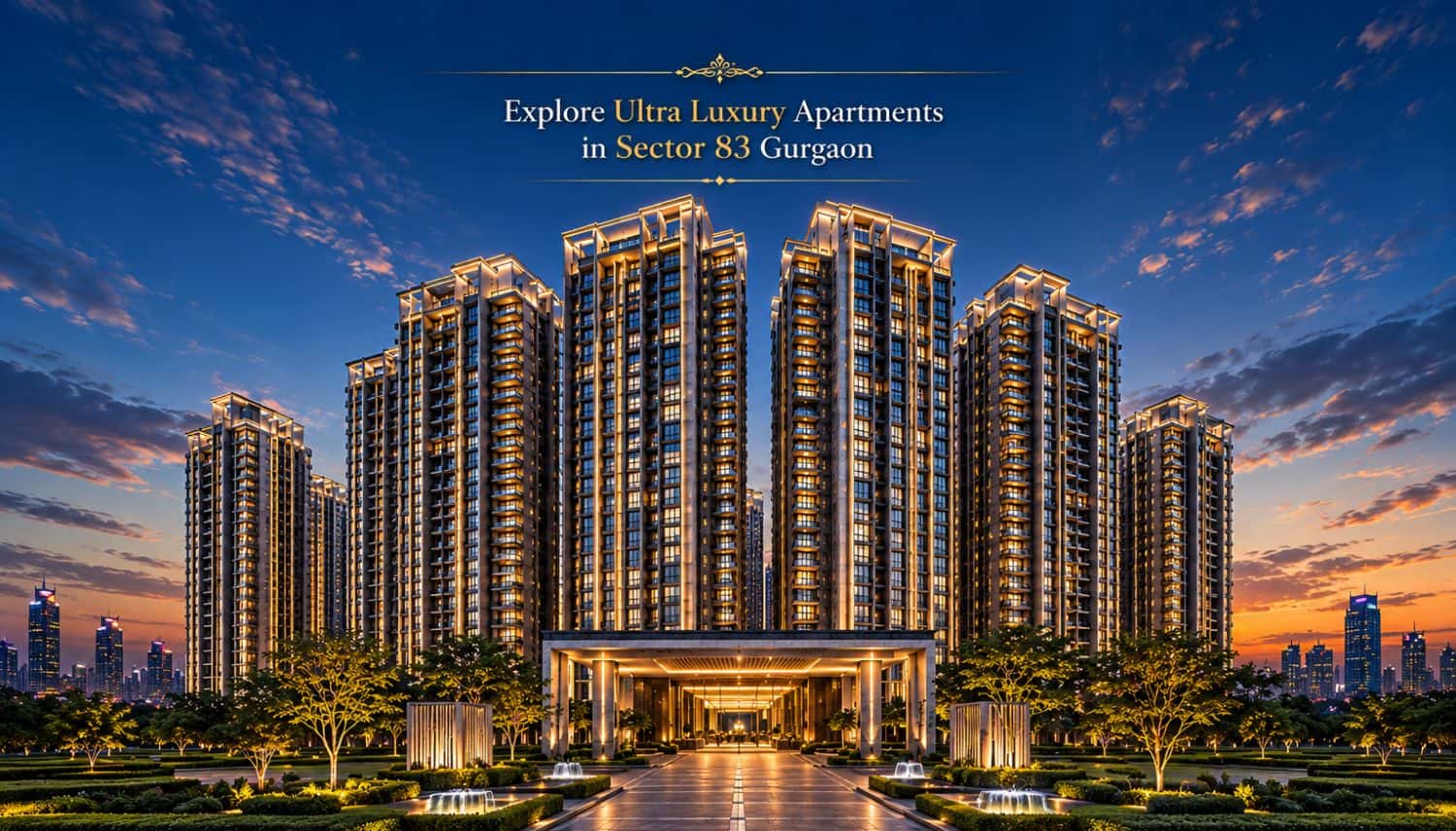 Explore Ultra Luxury Apartments in Sector 83 Gurgaon with Premium Amenities