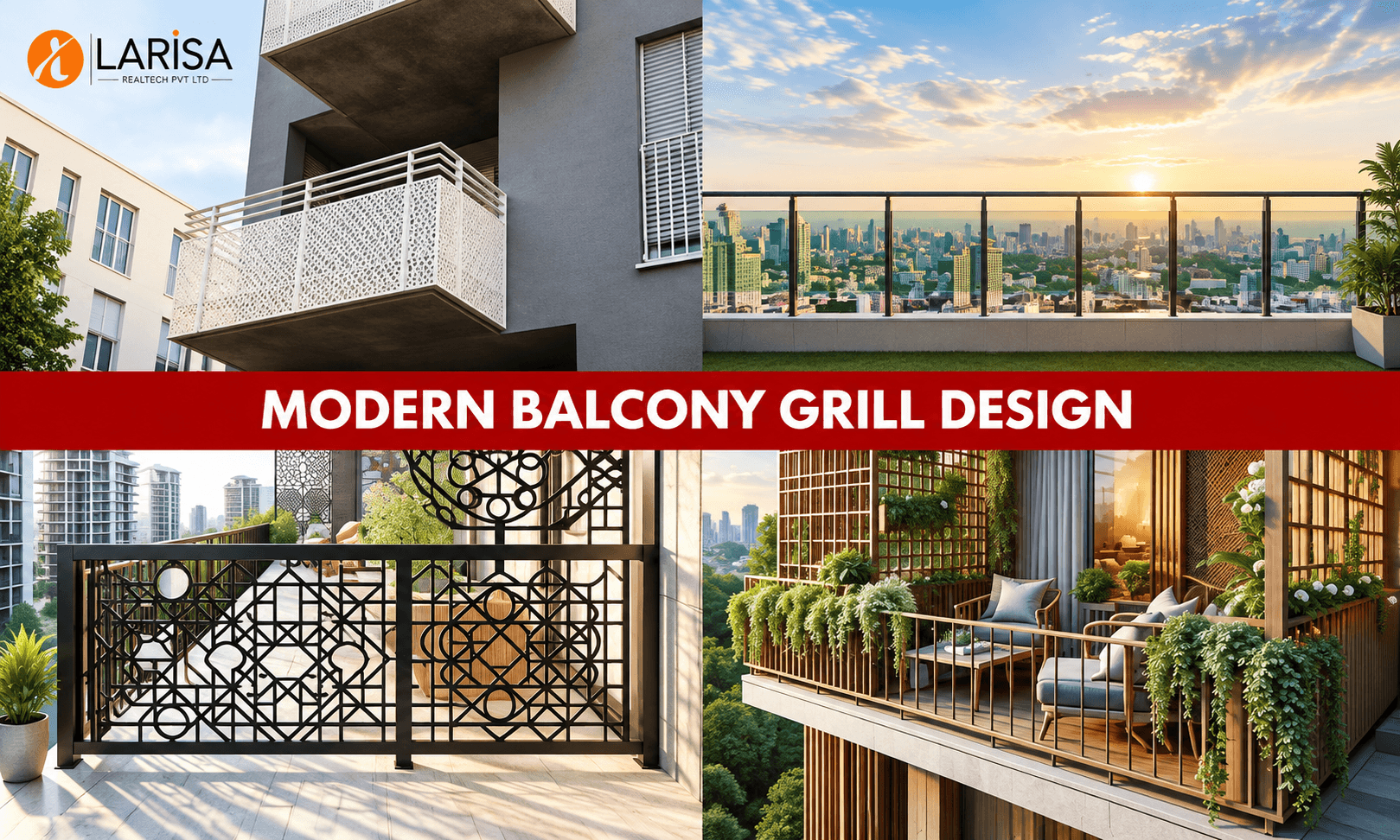 Latest Balcony Grill Design Ideas For Home With Images