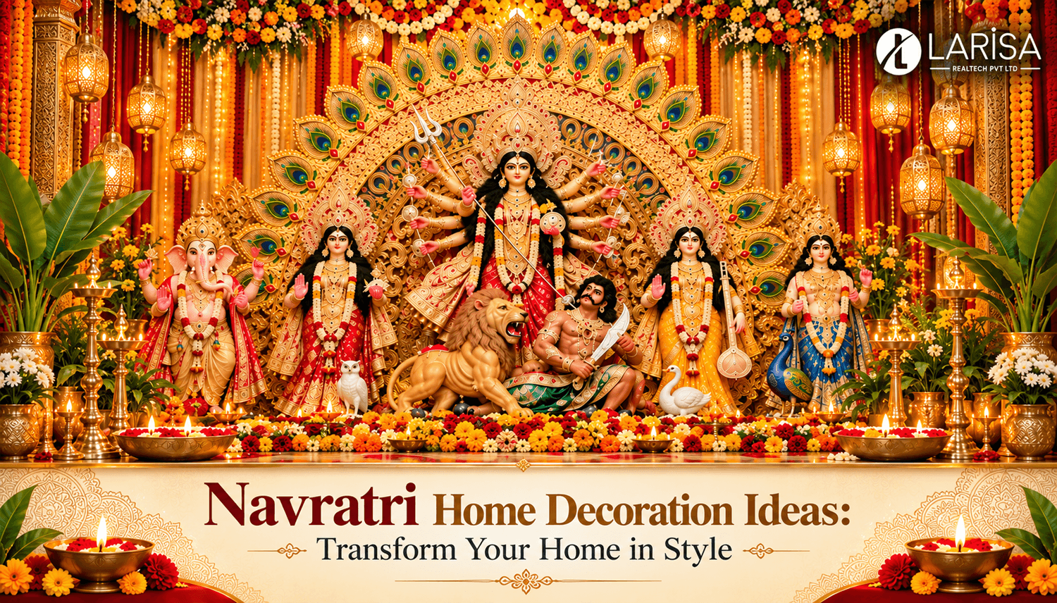 Navratri home decoration