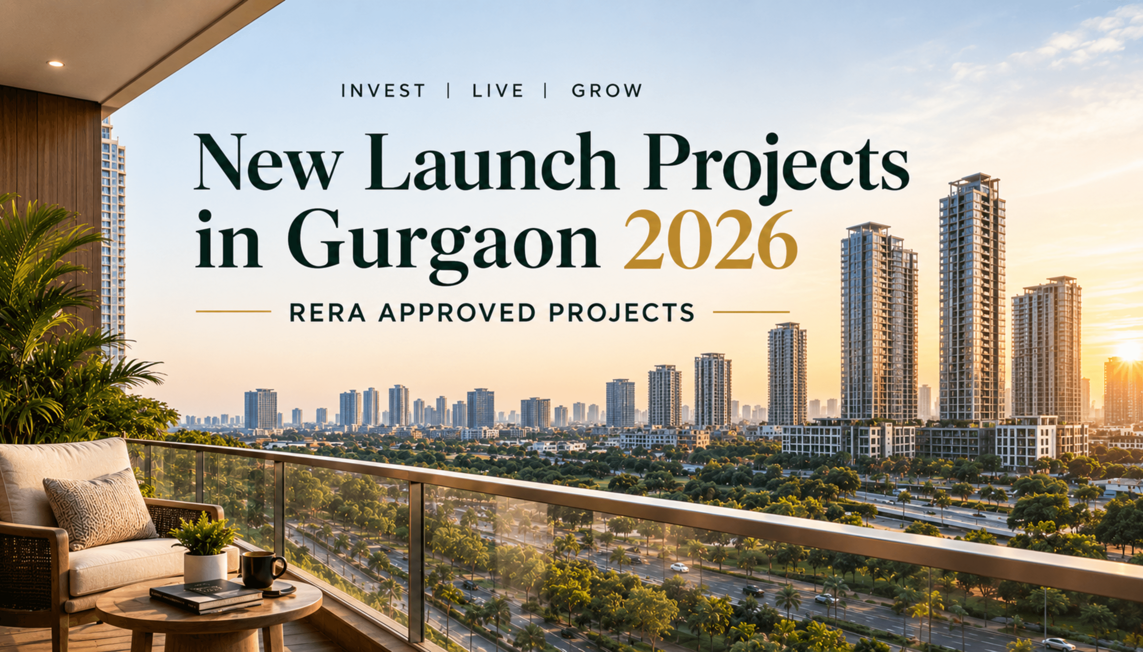 New Launch Projects in Gurgaon 2026 | RERA Approved Projects