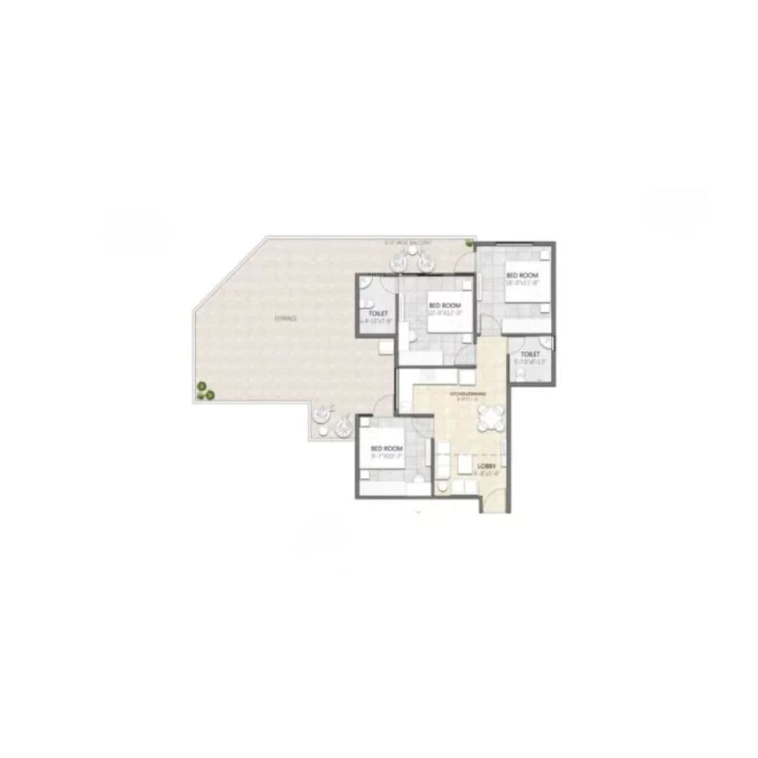 yashika green square layout plan