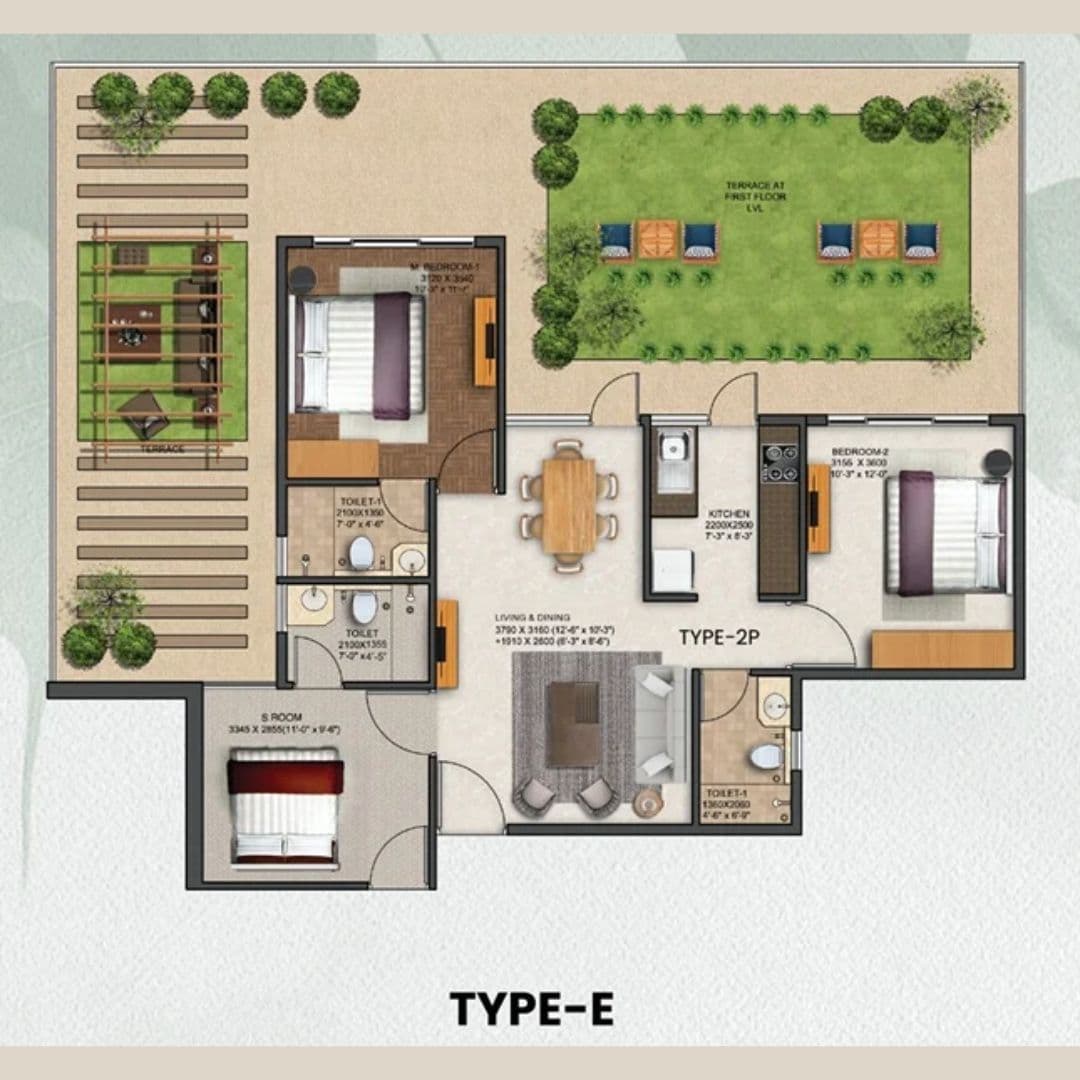 Silver Living Sector 95 Floor Plan