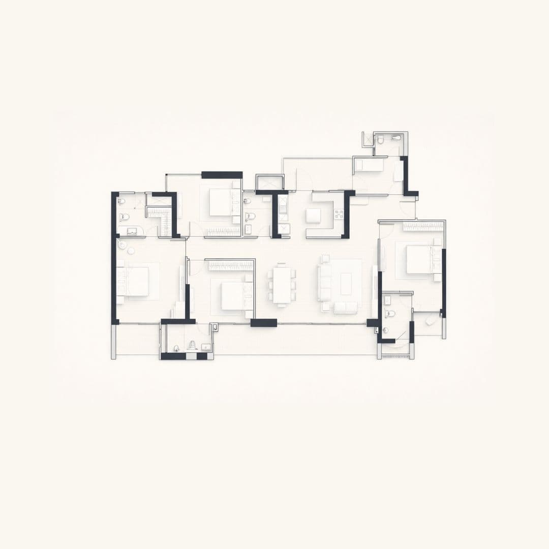 Conscient Parq Sector 80 4BHK+UT