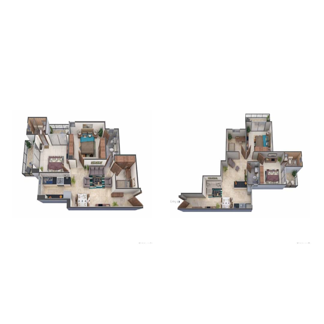 Ganga Tathastu 35 2BHK+Store