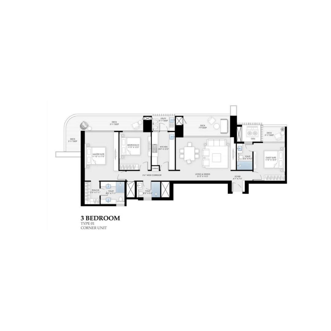 BPTP Amstoria Verti Greens Gurgaon Sector 102 Floor Plan