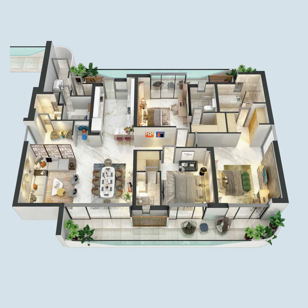central park flower valley layout plan