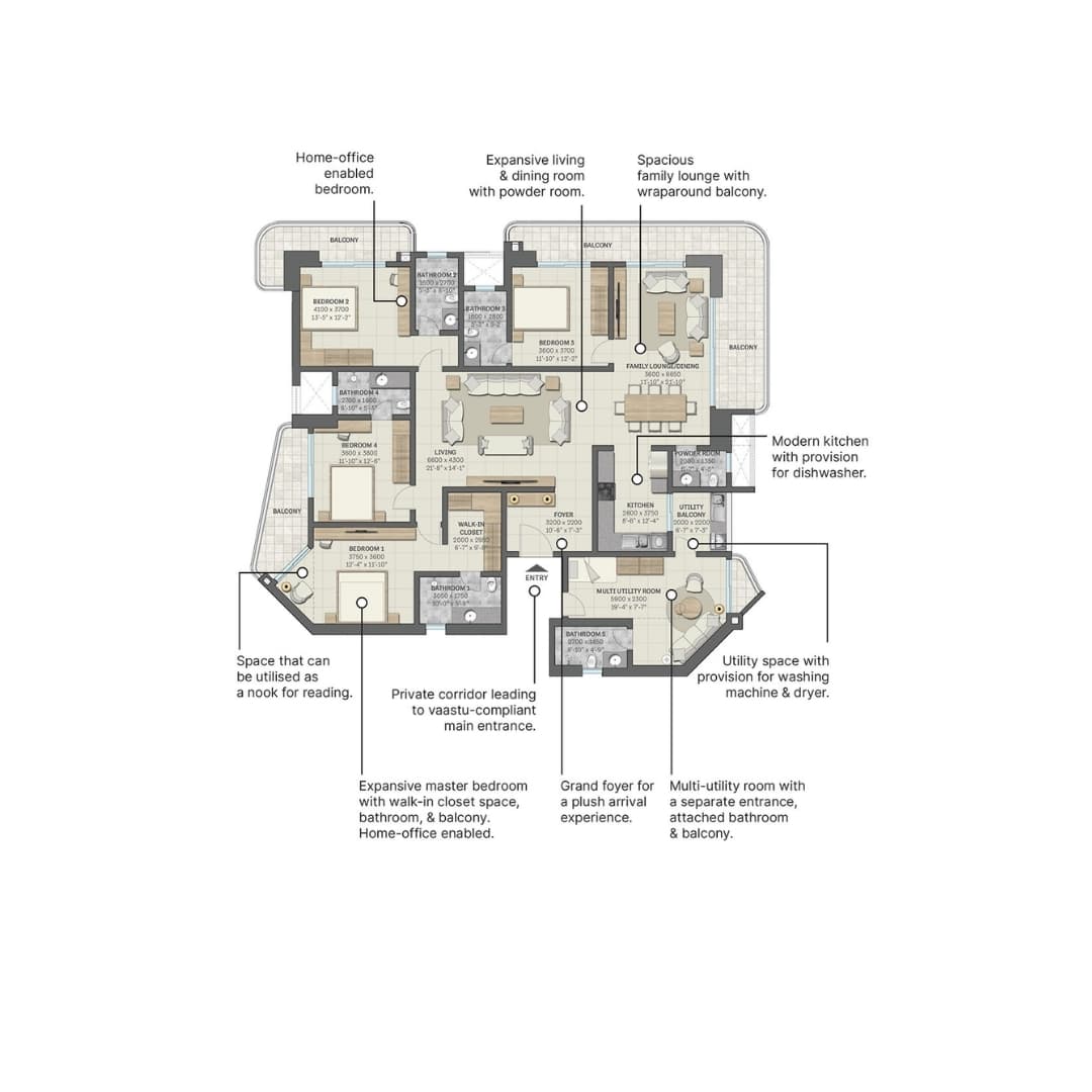 Sobha Altus Floor Plan