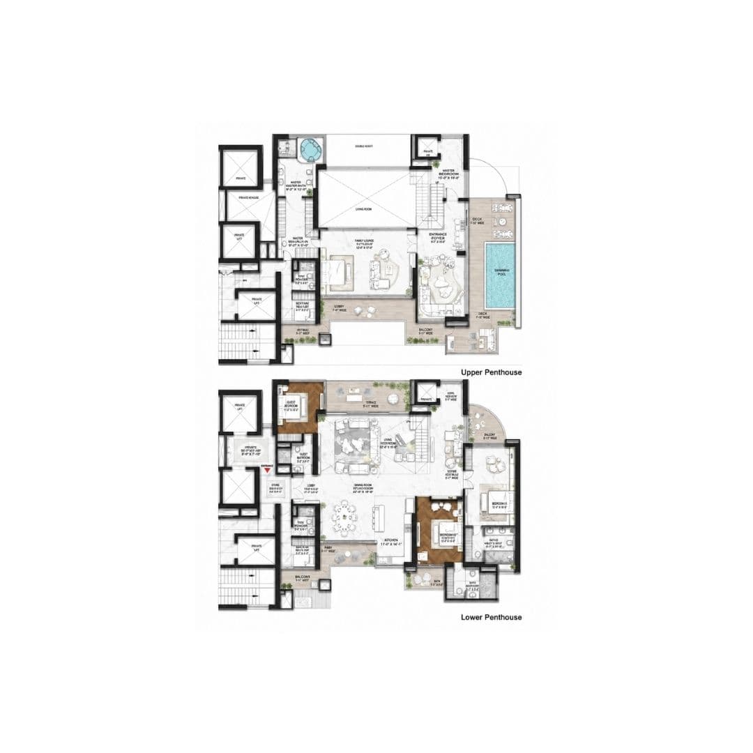 Elan The Statement Sector 49 Floor Plan