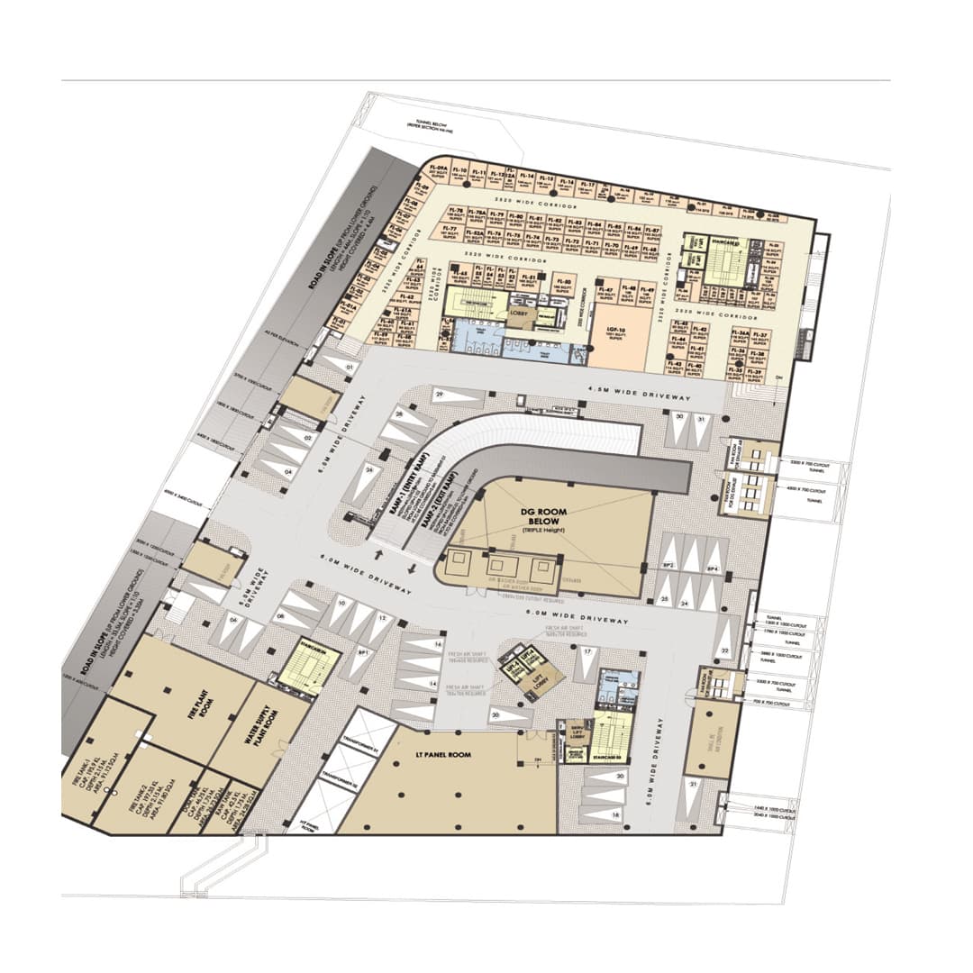 JMS Crosswalk Sector 93 Floor plan
