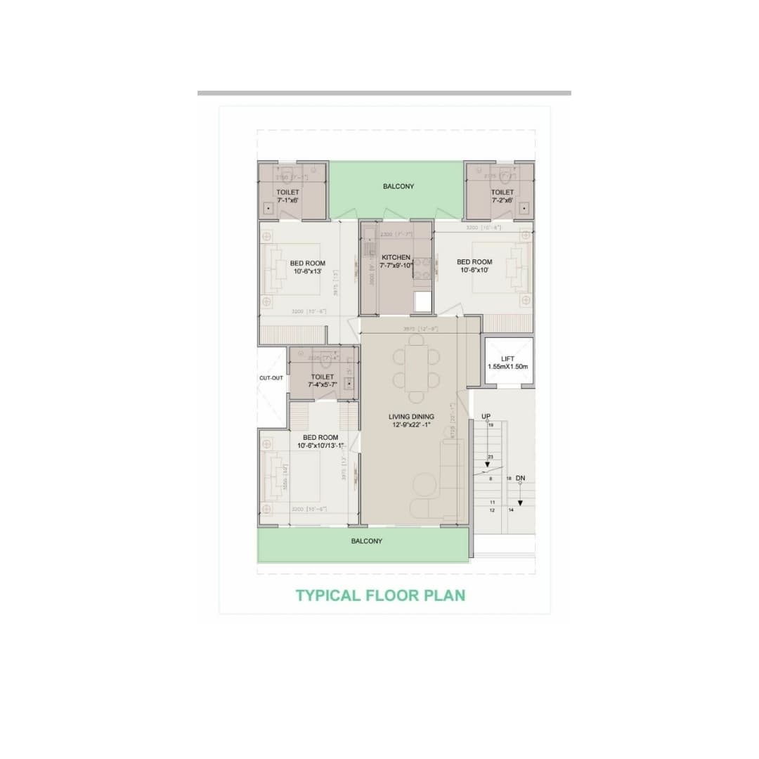 Smart World Orchard Gurgaon Floor Plan