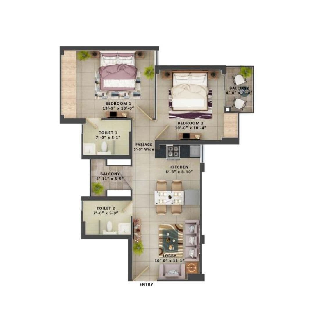 Area: 533-633 sqft Bedroom: 2 Bathroom: 2 Type: Affordable Projects Booking Open: Yes Status: Under Construction Location: New Gurgaon (NH-8) Projects Super Area: 980 sqft About MRG World The Meridian MRG World The Meridian is an affordable project in Gurgaon. This project offers 2BHK luxury affordable Housing apartments. The Meridian Located in sector 89 Gurugram. The Allotment of the reasonable pads in MRG World The Meridian Affordable Housing Sector 89 Gurgaon will be finished by Lucky Draw. MRG World The Meridian Under Huda Affordable Housing Scheme. Sector 89 is a prime location in Gurgaon Haryana. MRG World The Meridian, the second moderate lodging venture by MRG World Group that is bounteous with illuminated highlights that are just dreamlike in area 89, Gurgaon. In addition, MRG World The Meridian Affordable area 89 Gurgaon spread in 5.52 sections of land with plentiful greenery in the premises and 50 % open space to make the most of your recreation minutes on Pataudi Road. The 2 BHK Flats in various formats and sizes gave in present-day structure and exquisite plans. The estimating of homes is fixed (i.e.₹4000/sqft for the cover zone and ₹500/sqft for the gallery zone) under the Huda Affordable Housing Policy. This Luxury Affordable Property has a lot of tourist spots in its encompassing region and gives a complete comfort that a home searcher needs. MRG World The Meridian Sector 89 sketched out in a prime spot of Gurgaon, from where all the accommodation, your ordinary needs and crisis places like clinics, shopping centers, malls, comfort stores, retail shops, barbershops, schools, universities, multiplex, clinical stores, neighborhood market, digital bistros, cafeteria, cafés, driving banks, recreational centers, ATMs, public vehicle and significantly more are only a stone expendable separation with no problems. Besides, MRG The Meridian Affordable Sector 89 offers the ideal scope of the interior just as outside civilities for an advanced way of life. The lofts are extensive, pads are all around ventilated, give delightful common lighting, and contain premium fittings and finishings, exquisite particular kitchens with rock section, great tiles flooring, premium wooden entryways and aluminum windows giving wonderful scene sees, water gathering framework, first-class security includes thus considerably more. About MRG World MRG World is an aggregate of organizations working for a long time in the agro area, monetary areas, instruction area with a Pan India presence. With the notoriety we own on a record of the incredible administration and all-encompassing aptitudes we have, we have now laid firm strides in the land area, starting with the reasonable lodging plan. Our experience and responsibility render us the capacity to arrive at wanted objectives and goals in any business we take in our grasp. With this enthusiasm and keenness, we’ve wandered into land with a solid vision. We endeavor to keep up the quality norms we’ve set. Mixing new and inventive thoughts with innovativeness and clever systems has been our methodology which has driven us to the way of achievement for many years. The flexible business destinations we look for makes us recognized business visionary set up. Our point is to adjust the enthusiasm of all. MRG World stands recognized in different ventures because of the arrangement situated, client-driven, and esteem driven methodology towards business objectives. We’ve procured the trust of our customers in light of the devotion, order, development, and business visionary soul we show. MRG World Vision We look to paint another land scene, set new boundaries of the moderate living obliging the rich yet cheap way of life. Reviving the expectations of millions of individuals, our point is to clear another way and set new guidelines, denoting a new, essential, and inventive activity in the land area by reclassifying its condition. MRG World Mission With the usage of the RERA laws, which try to give lodging to all by 2022, the land area saw a more straightforward culture. With a plan to border and support this activity by the Government of India, MRG World tries to rethink the area by clinging to the laws and rules that are admired by the GOI. We keep on-time conveyance and quality affirmation with respect to our primary concentration and drive every one of our energies to pursue it. With this mission, we see an upset future for the Real Estate. MRG The Meridian Details Project Name MRG The Meridian Builder Name MRG Group Location Sector-89, Gurgaon Project Type Affordable Residential Project Unit Type 2BHK HRERA No. 245 OF 2017 Project Area 5.2 Acres* Starting Price 27.60 Lakh* Project Status Under Construction Specifications Ground surface: Rooms: Ceramic Tiles, Kitchen: Ceramic Tiles, Toilet: Ceramic Tiles Balcony: Anti- Slip Ceramic Tiles, Common Area: Terracotta Tiles/Pavers/Stone/IPS Flooring Window Frame: MS Z-Section Frames according to IS Code Door jamb: Flush Doors painted with Flat Enamel Paints/Painted Hard Wood Frame Door Divider Tile: Bathroom: Ceramic Tiles up to 7 feet in stature. Kitchen: Ceramic Tiles up to 2 feet in tallness above counter Kitchen Counter: Top: Terrazzo/Marble Divider Finish: Plaster with Oil Bond Distemper Latrines: PPR Pipes or same. Chinaware and CP Fittings (ISI Marked) Electric Fittings ISI Marked and required electrical focuses, MS Railing, in Staircase and Balcony Structure: RCC Frames structure intended for SEISMIC powers according to most recent IS code and NBC rules Key Features Excellent completions and fittings Astounding workmanship that goes on for quite a long time Top-notch entryways and windows A kitchen that will do right by you Arrangement of intensity and water back-up Best in class contemporary development and design Very much ventilated lofts with plentiful regular lights Select Children and creche region MRG World The Meridian Location advantages Multi-strength medical clinics, for example, Aarvy Healthcare, Arc multi-claim to fame clinic, Krishna Hospital Different business shopping centers like Orris The Square, SS High Point, VSR 85 Avenue Retail outlets in Orris Market City, neighborhood market A-list Schools like RPS International School, Sanskar Jyoti School situated in the area what’s more, Colleges Public vehicle office – transport, Garhi Harsaru Junction Railway Station Simple availability to IGI Airport Dwarka turnpike only 2 Mins away Approx 10 min away from NH8 Bank ATMs like ICICI, Yes Bank Approx 10 min away from NH8 20 minutes drive from Gurgaon railroad station MRG World The Meridian Amenities yoga icon Yoga Center and Meditation Hall water supply Water Supply 24X7 Security CCTV Camera Surveillance gymnasium icon Lush green parks with running track kid play zone Kids Play Zone vastu complaints icon Vastu Retail Shop Retail Shop car parking Car Parking Why? You Should Buy Or Invest in MRG World The Meridian. No Maintenance Charges for 5 Years Up to 90% Loan Available (All Banks) Endowment under Pradhan Mantri Awas Yojana Zero IDC and EDC Authorized and endorsed by Director Town and Country Planning Haryana 100% Possession inside 4 Year Second Affordable Housing Project by Mrg World Paces of floor covering zone premise Guaranteed unrivaled cost Price list UNIT TYPE CARPET AREA (Sq.Ft.) BALCONY AREA (Sq.Ft.) TOTAL COST BOOKING AMOUNT 2A 625.695 94.55 32.41 Lakh* 127502/- 2B 533.653 76.703 27.60 Lakh* 108648/- 2C 541.489 60.105 27.79 Lakh* 109800/- 2D 601.39 79.975 31.02 Lakh* 122277/- 2E 620.83 96.584 32.20 Lakh* 126580/- 2F 573.576 89.91 29.75 Lakh* 116962/- 2G 633.714 98.296 32.86 Lakh* 129200/- Connect With Us for more details- 8750868686 Payment Plan Times Of Payment Instalments At the time of submission of the Application for allotment 5% of the Total Price Within fifteen days of the date of issuance of the Allotment Letter 20% of the Total Price Within six months from the date of issuance of the Allotment Letter 12.5% of the Total Price Within twelve months from the date of issuance of the Allotment Letter 12.5% of the Total Price Within eighteen months from the date of issuance of the Allotment Letter 12.5% of the Total Price Within twenty-four month from the date of issuance of the Allotment Letter 12.5% of the Total Price Within thirty months from the date of issuance of the Allotment Letter 12.5% of the Total Price Within thirty-six month from the date of issuance of the Allotment Letter 12.5% of the Total Price Floor plan MRG World The Meridian Floor Plan 2 BHK Type G MRG World The Meridian Floor Plan 2 BHK Type F MRG World The Meridian Floor Plan 2 BHK Type E MRG World The Meridian Floor Plan 2 BHK Type D MRG World The Meridian Floor Plan 2 BHK Type C MRG World The Meridian Floor Plan 2 BHK Type B MRG World The Meridian Floor Plan 2 BHK Type A Location map MRG World The Meridian Location Map Site plan MRG World The Meridian Site Plan MRG World The Meridian Project Walkthrough Video MRG World The Meridian