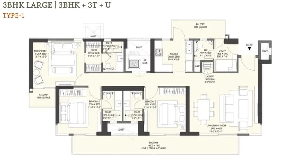 Emaar Serenity Hills Gurgaon
