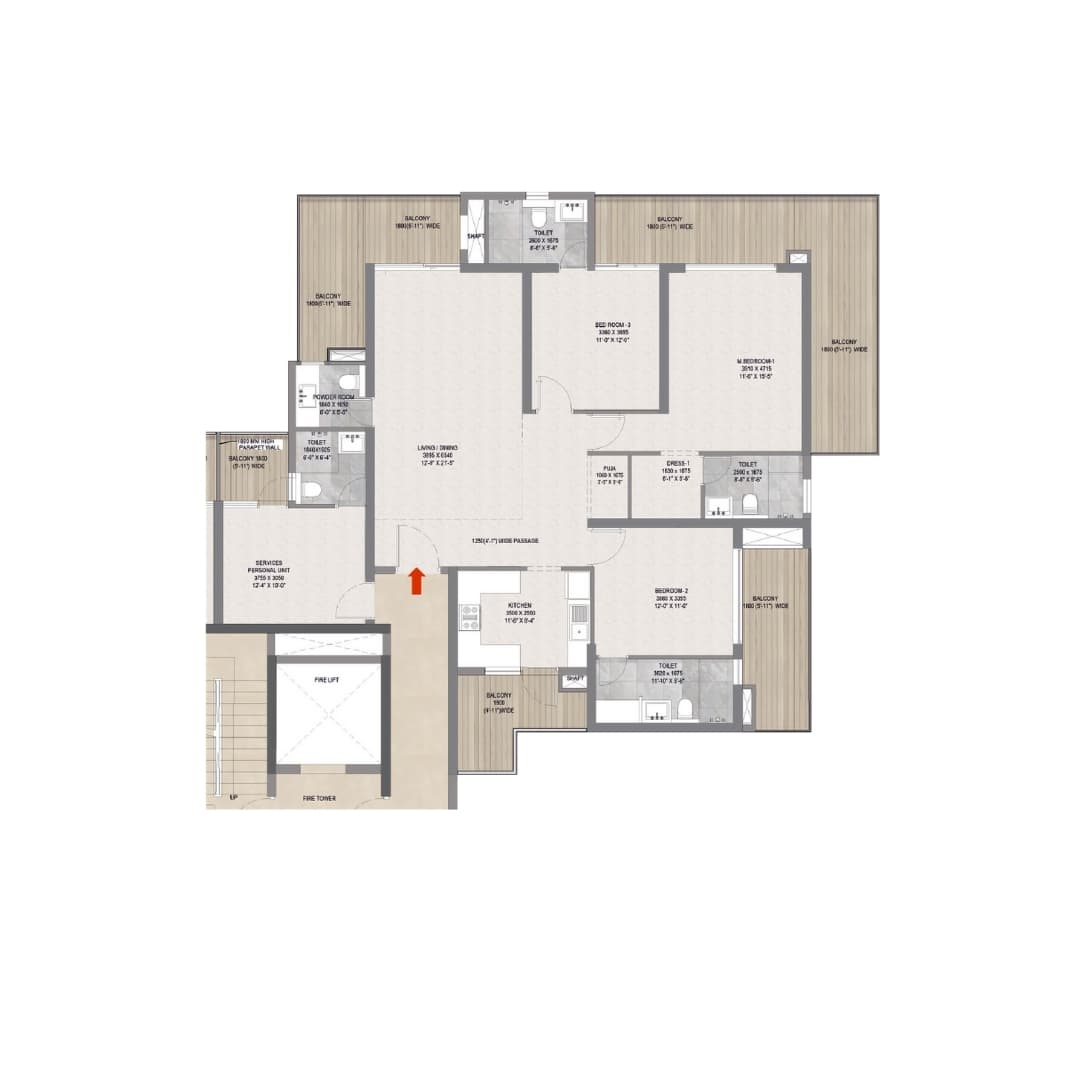 Hero Homes The Palatial 104 Floor Plan