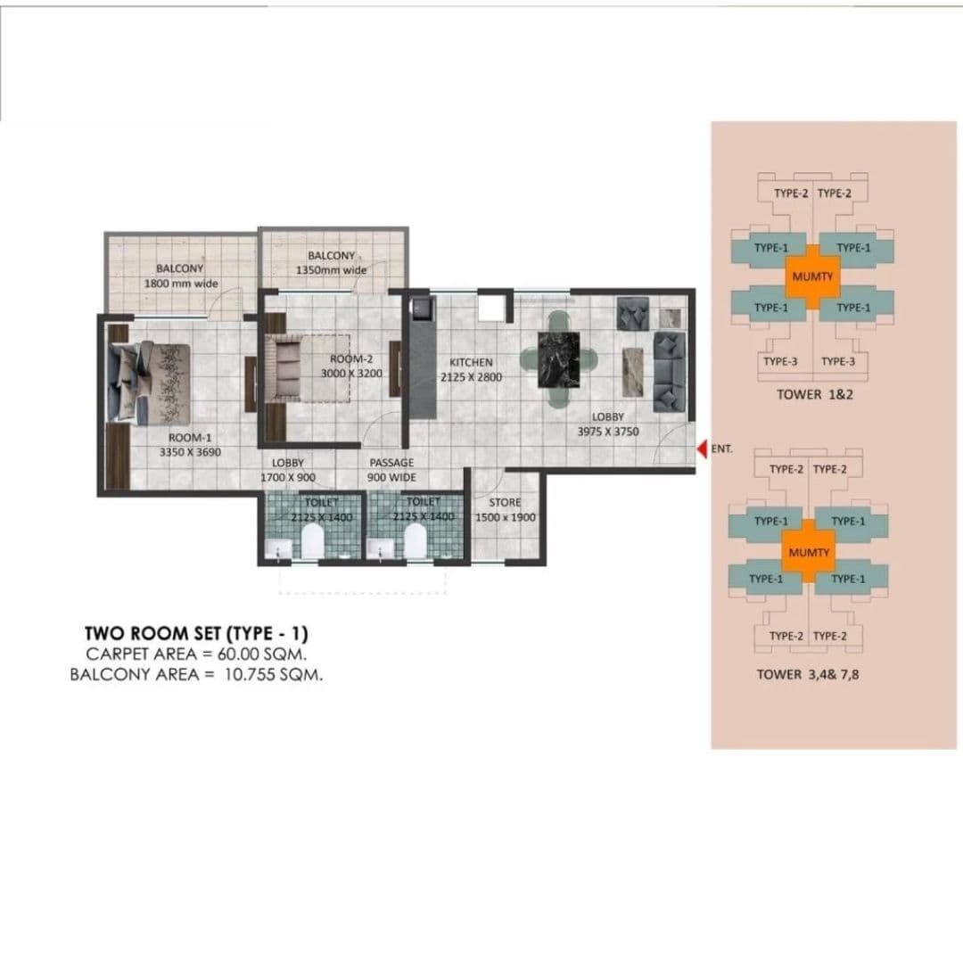 Pareena Hanu Residency Gurgaon