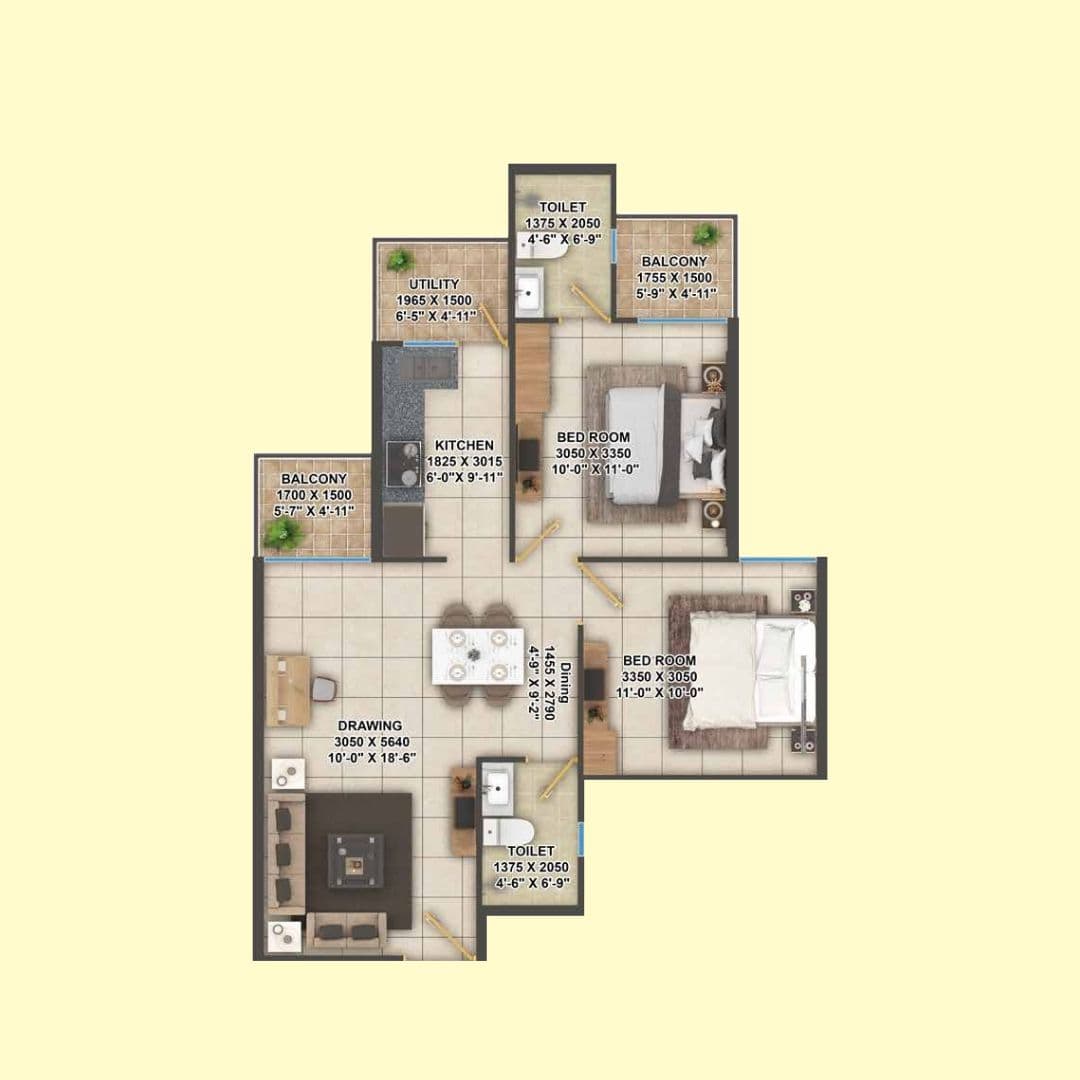 Signature Global Superbia Gurgaon Floor Plan