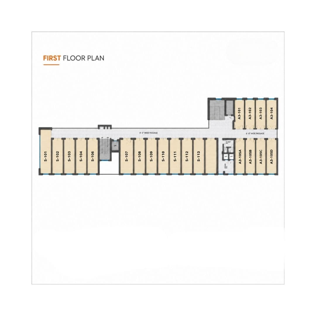 Aster Walk Sector 36 First Floor