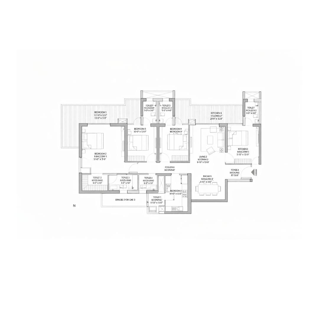 Godrej Zenith 89 Floor Plan