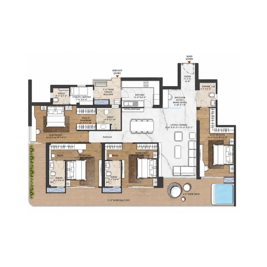 Smart World The Edition Gurgaon 4.5BHK