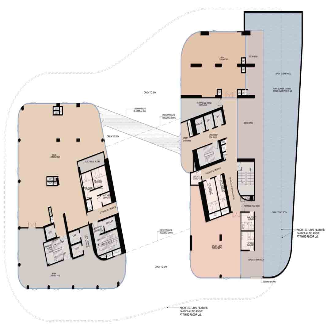 Selene Tower of Floor Plans