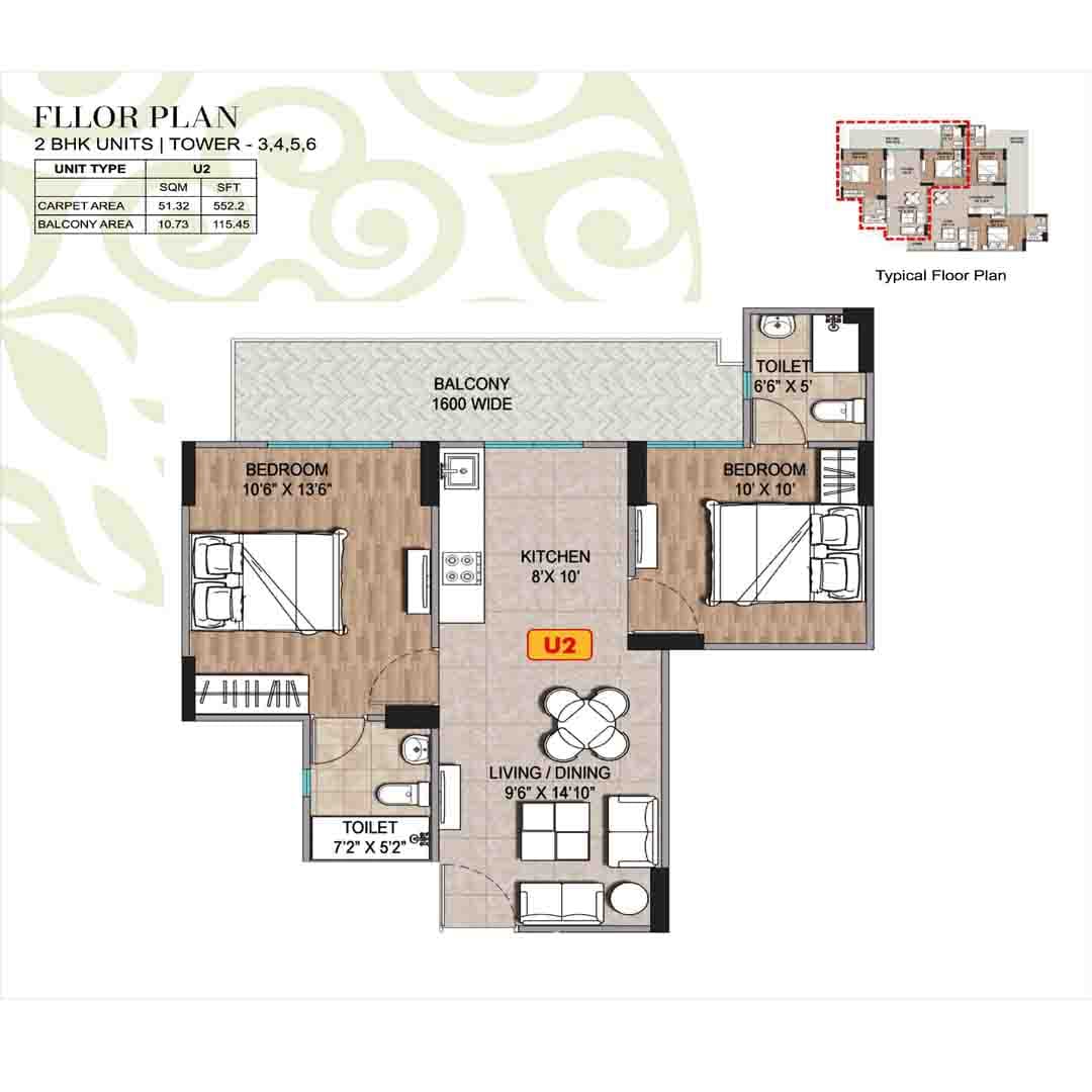 Mansha Evernest Floor Plan