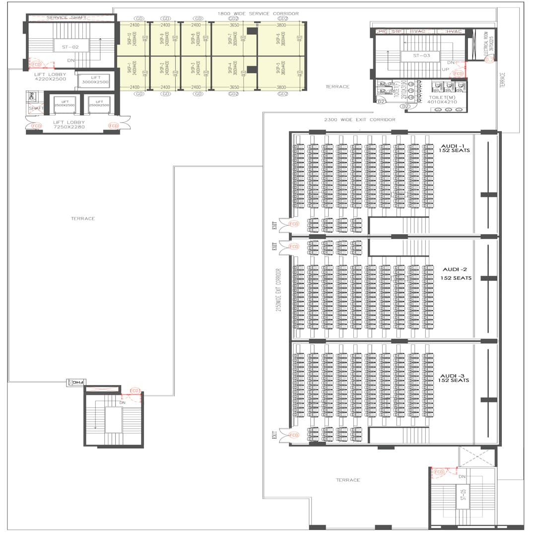 Fifth Floor plan of Signature Global Infinity