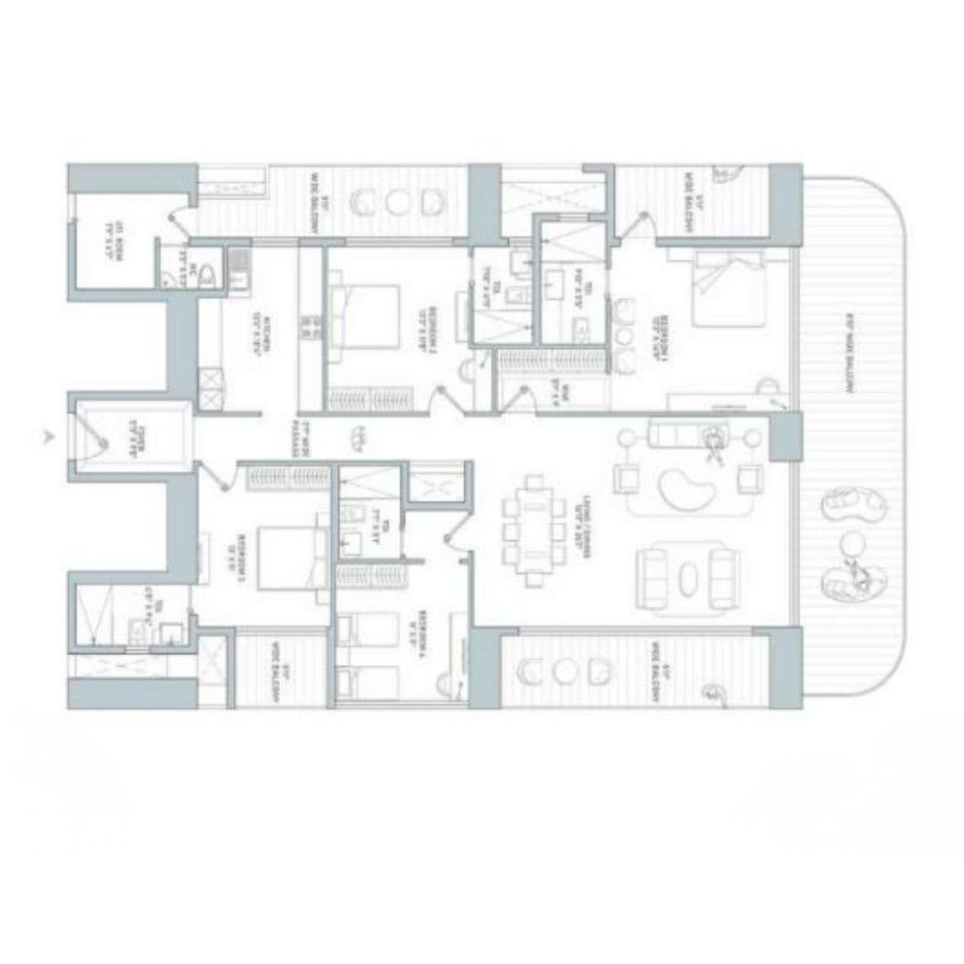 Indiabulls Estate Sector 104 4BHK