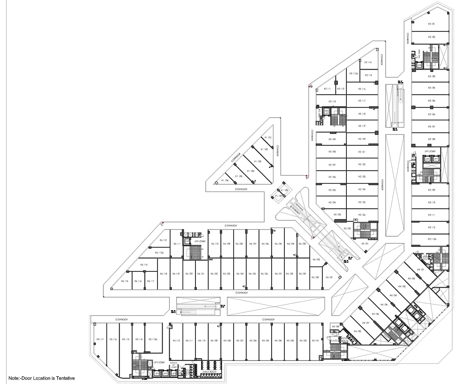 M3M Paragon Lower ground
