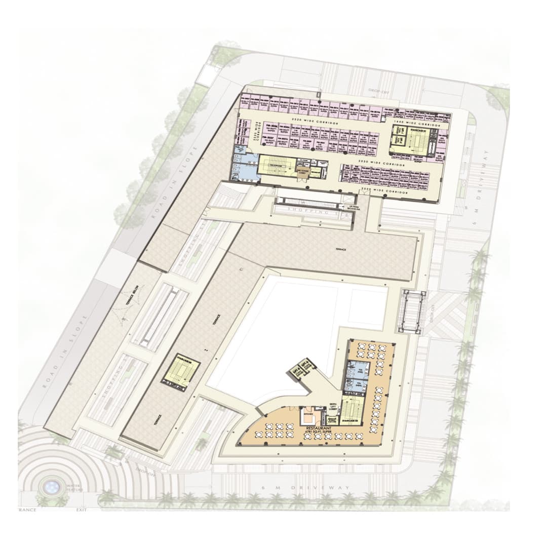 JMS Crosswalk Sector 93 Third Floor plan