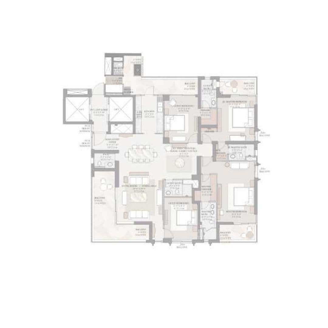 TARC Ishva Gurgaon Floor Plan