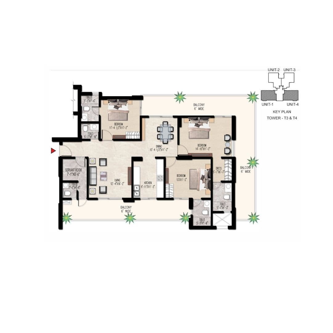 Adore The Select Premia Gurgaon Floor Plan