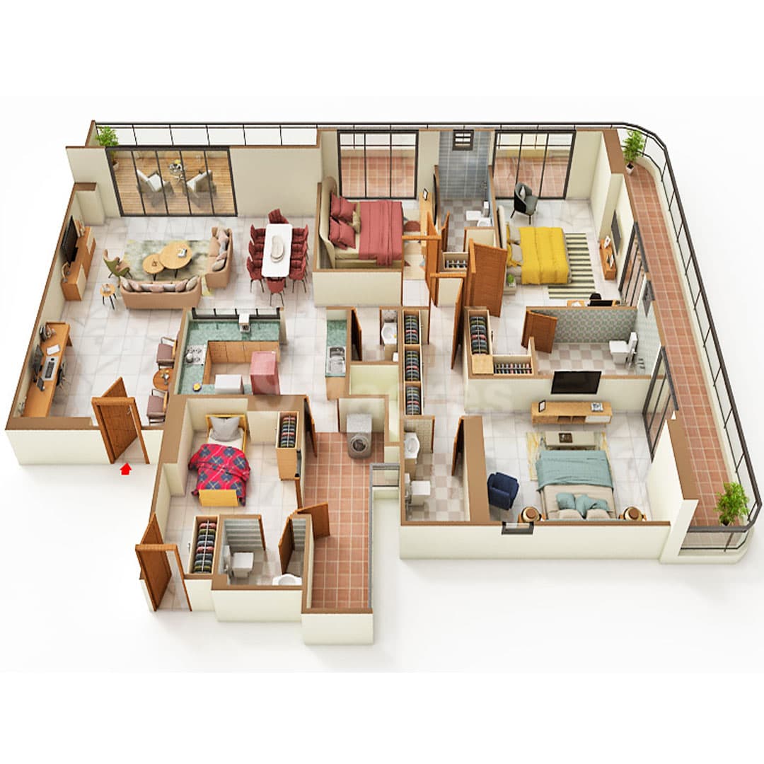 3bhk premium apartment Sector 56
