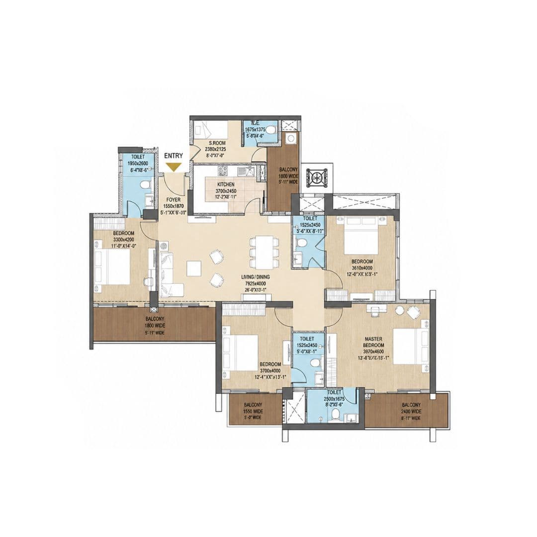 Puri The Aravallis 4BHK Apartment