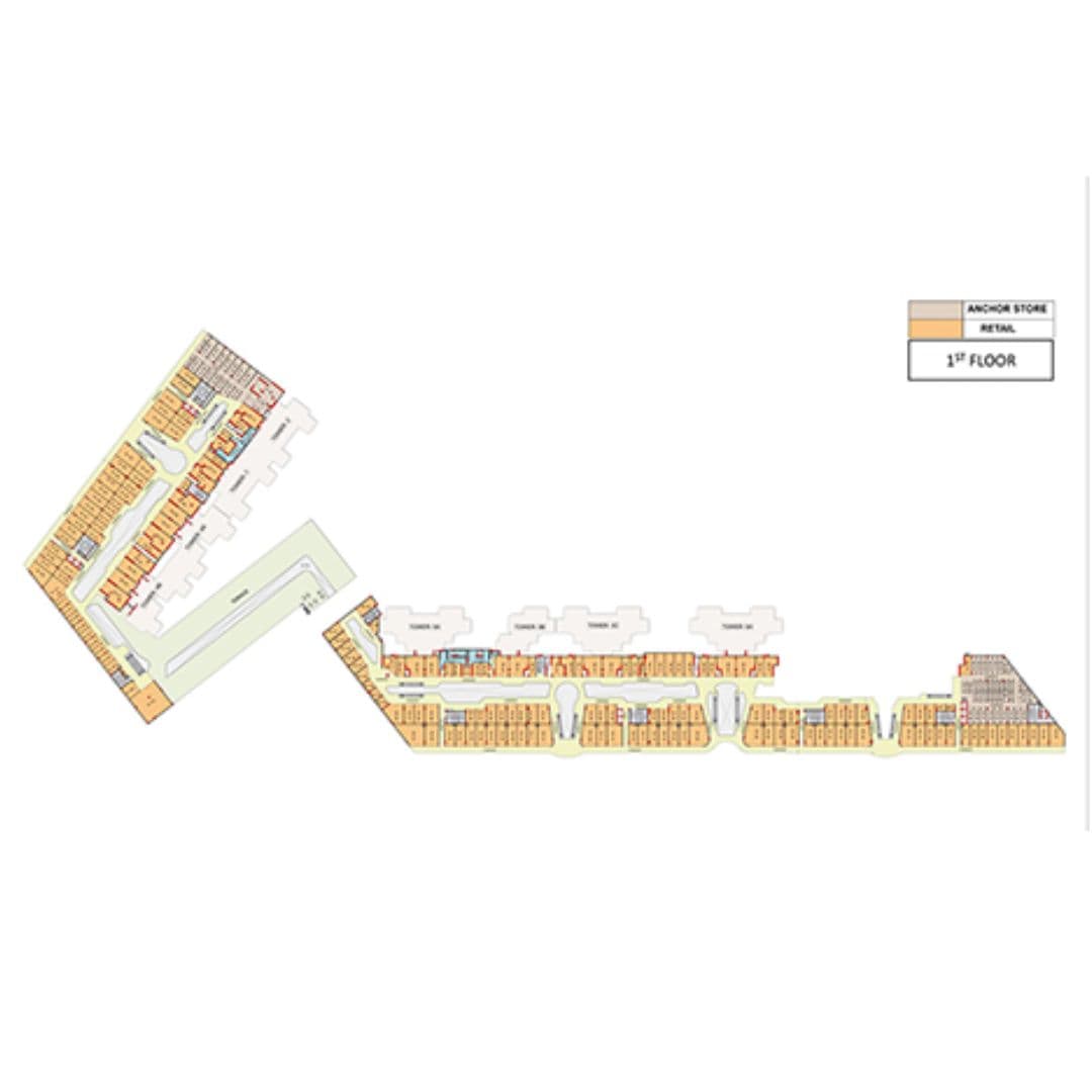 Capital Walk Sector 113 Floor plan