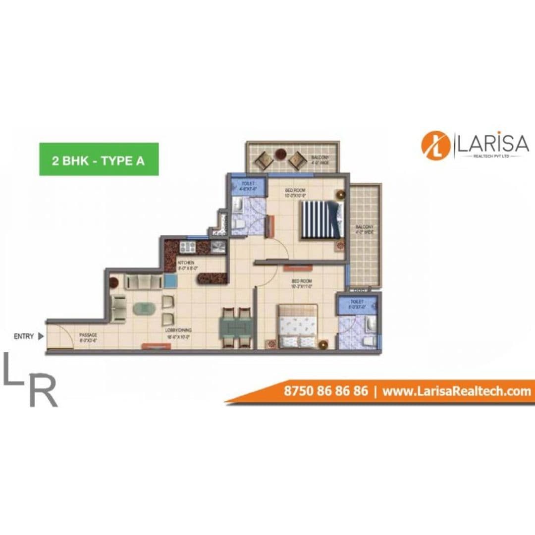 Signature Global 2BHK (Type A)