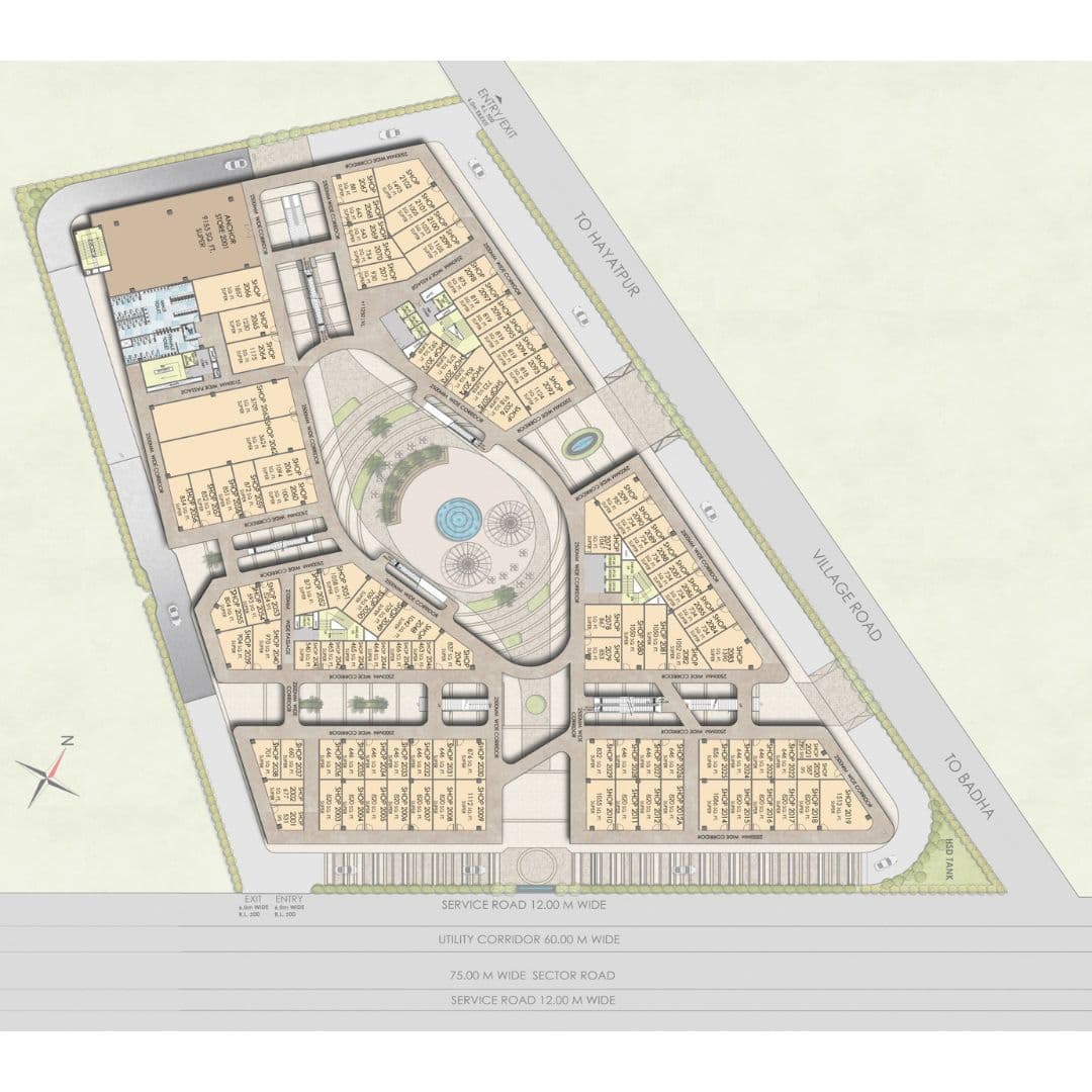 SS Whitewater 90 Gurgaon Floor Plan