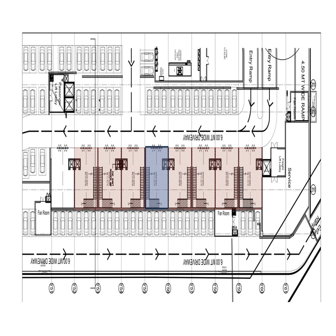 Omaxe Dwarka Mall Floor Plan