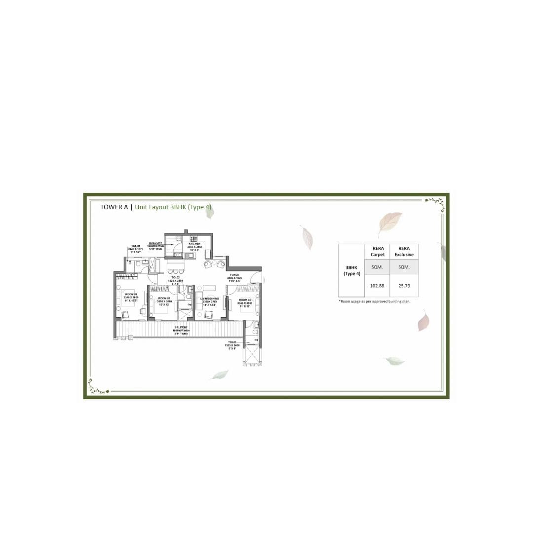 Godrej Vrikshya Floor Plan