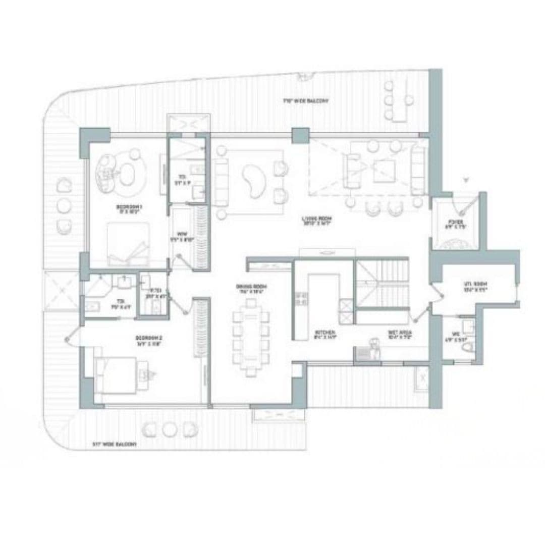 Indiabulls Estate Sector 104 Penthouse
