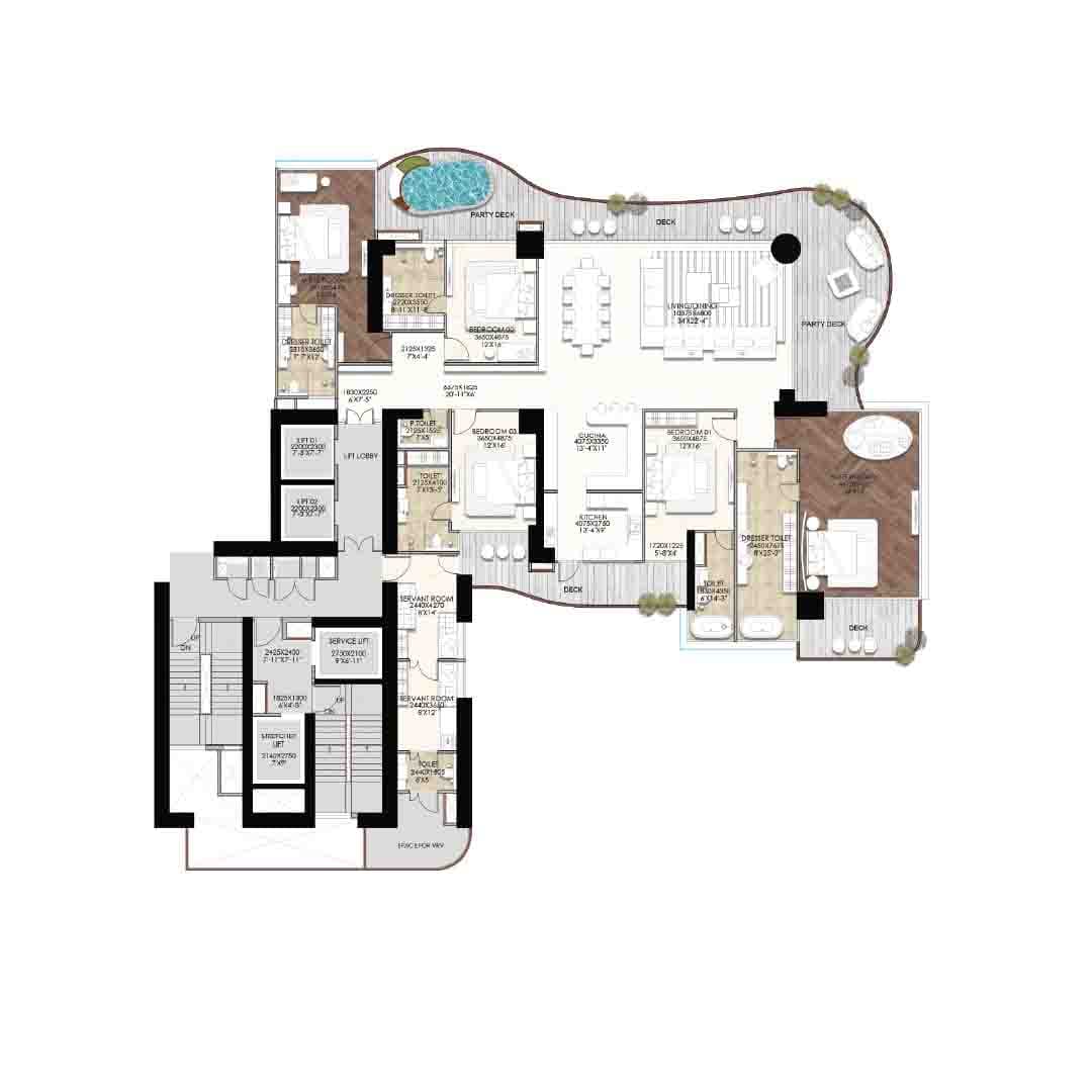 5BHK Duplex Ultra Luxury Property on Dwarka Expressway