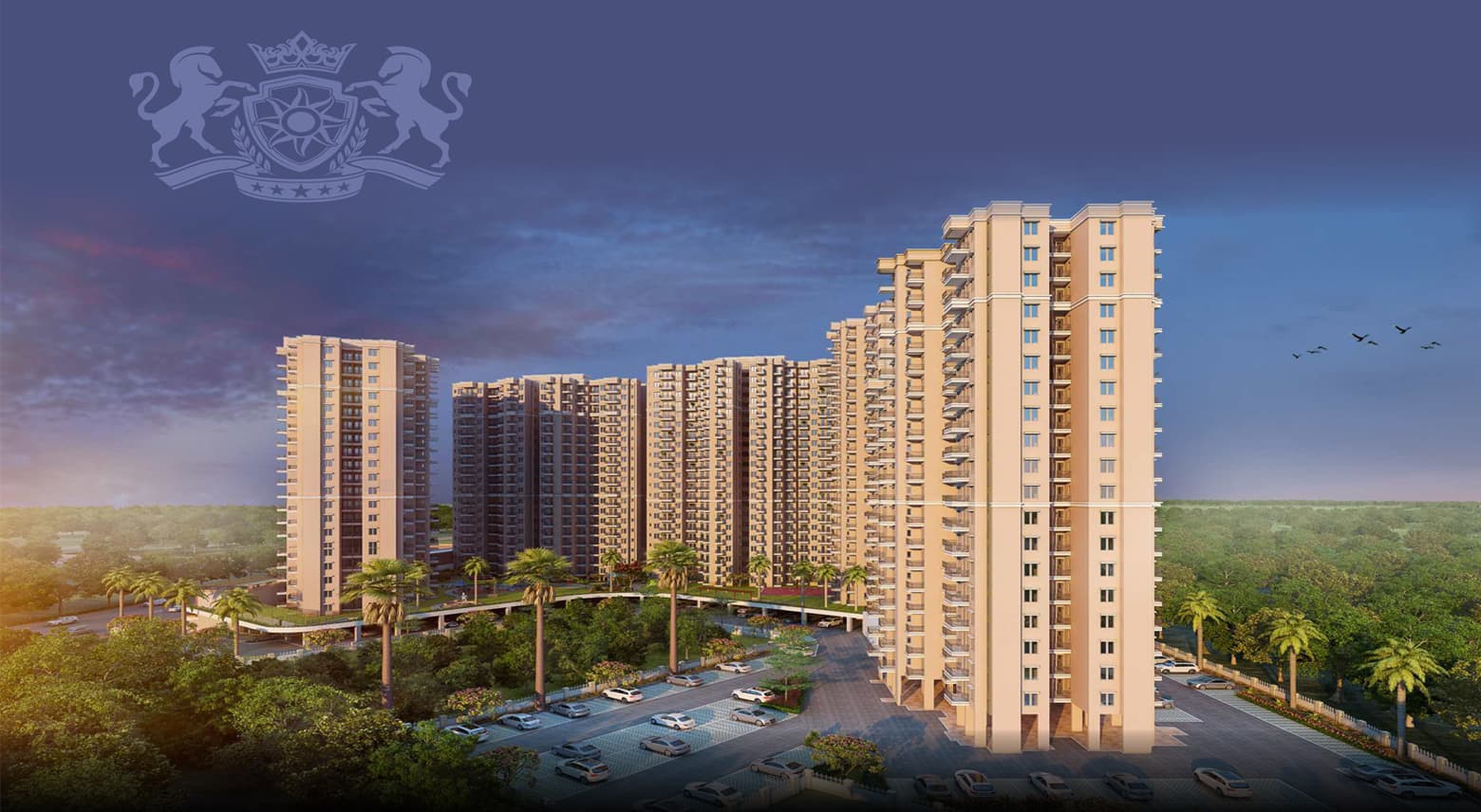 Royal Green Heights Banner