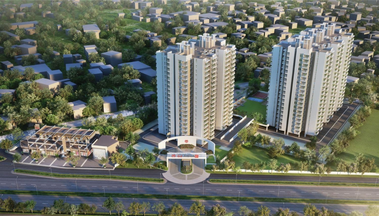 GLS Avenue 81 residential towers