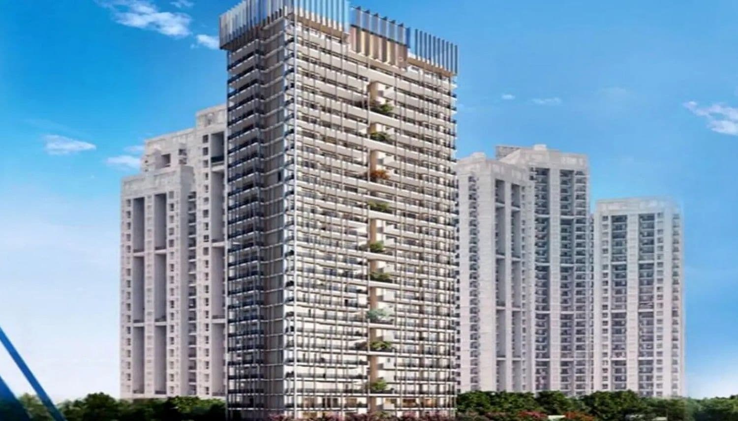 Luxury apartments at Mapsko Icon