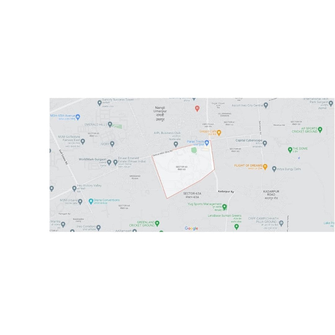 DLF The Arbour Gurgaon Location Map