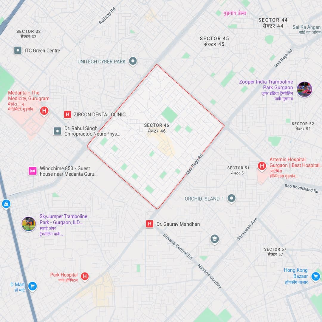 Shapoorji Dualis Gurugram Location Map
