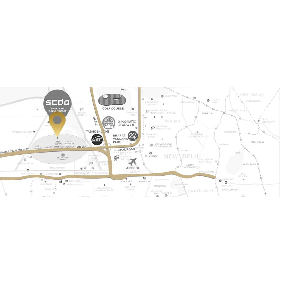 m3m elie saab map image